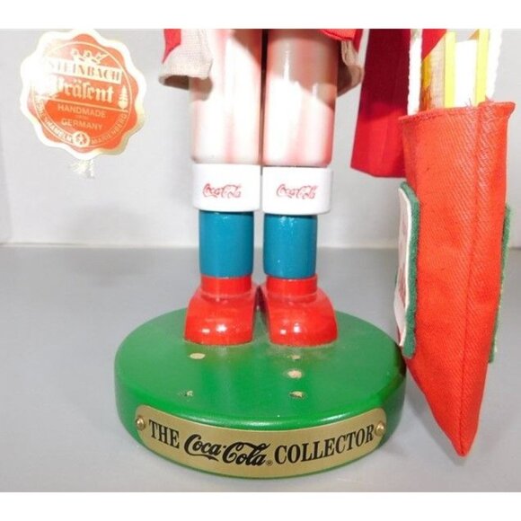 7/1297 Vintage Original Steinbach Coca Cola Collection Fan 1998 Nutcracker /// M - Picture 5 of 9